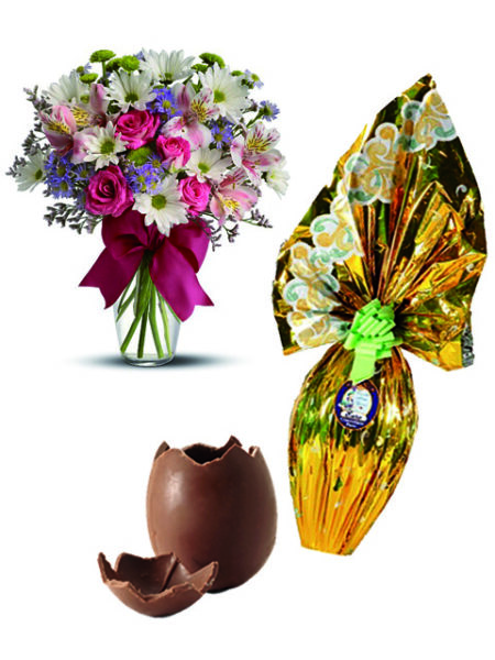 uovo pasqua bouquet beautiful
